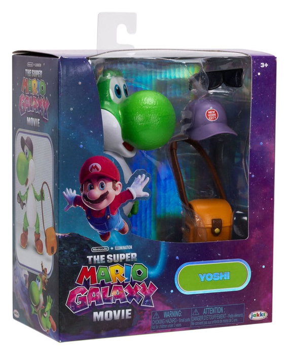 Super Mario Galaxy: la película Figura Yoshi 13 cm Super Mario Galaxy: la película Figura Yoshi 13 cm