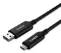 Lindy 43395 Cable USB USB A a USB C 10 m, USB 3.2 Gen 1 (3.1 Gen 1), 5 Gbit/s, Negro