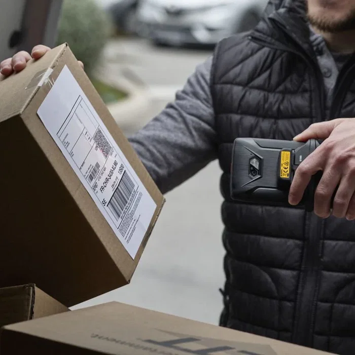 Crosscall X-SCAN Lector de Códigos de Barras para Smartphone 1D/2D CMOS Inalámbrico - Resistente al Agua y Polvo (IP62) - Negro