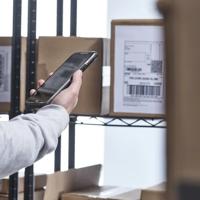 Crosscall X-SCAN Lector de Códigos de Barras para Smartphone 1D/2D CMOS Inalámbrico - Resistente al Agua y Polvo (IP62) - Negro