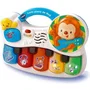 VTech Baby Lumi Piano Noah Juguete Musical para Bebés Piano Luminoso con 5 Teclas y Sonidos Guitarra Piano Platillos Desde 6 Meses