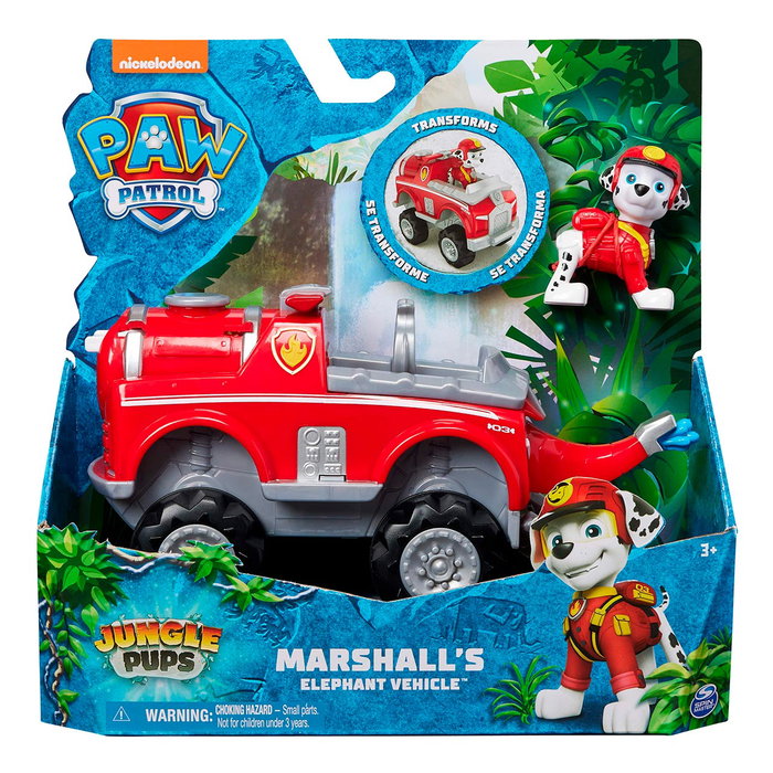 Spin Master Paw Patrol Vehículo de Marshall 6067759 Jungle Pups