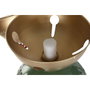 DKD Home Decor Figura Metal Portavelas Rojo, Verde y Dorado