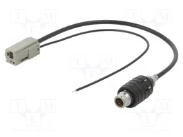 ACV Cable de Conexión Coaxial GT13 Hembra a HC97 Macho, 0,2m