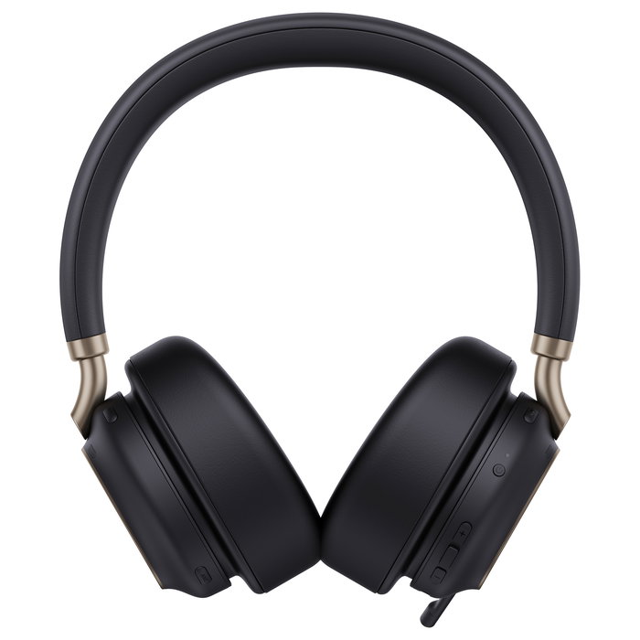 Yealink BH76 Plus Auriculares Bluetooth Inalámbricos con Base de Carga, Teams, USB-C/A, Diadema, Negro