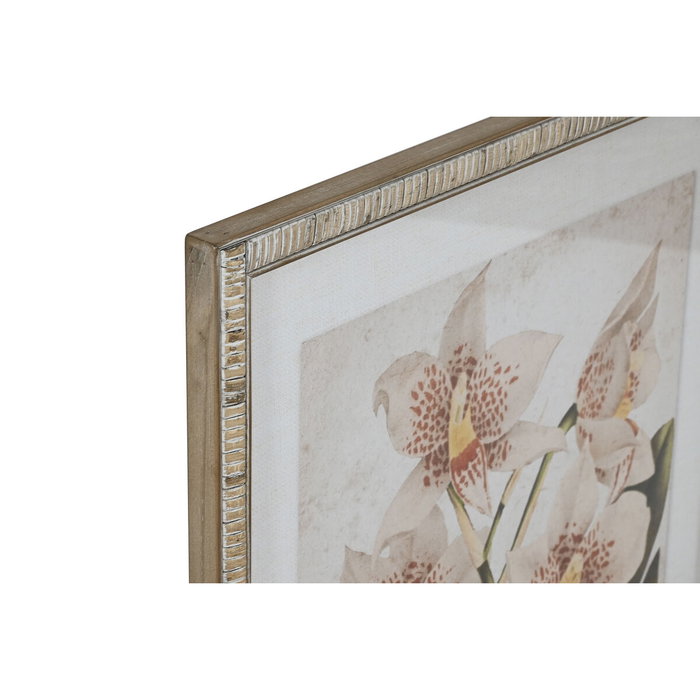 DKD Home Decor Set de 2 Cuadros de Cristal y Ratán Orquídeas Tropicales 50x70 cm DKD Home Decor Set de 2 Cuadros de Cristal y Ratán Orquídeas Tropicales 50x70 cm