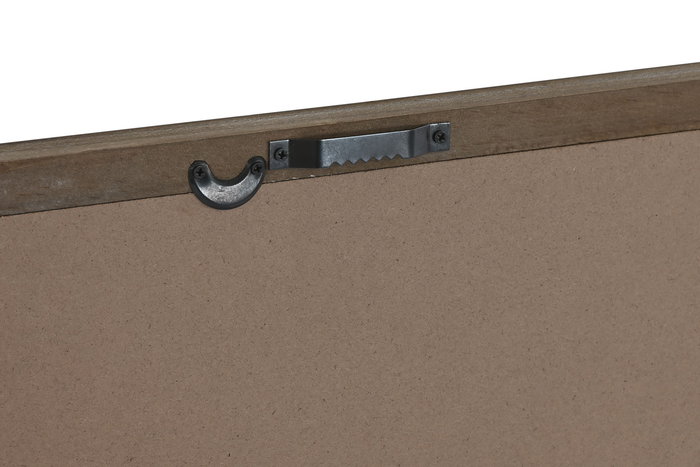 DKD Home Decor Cuadro Tropical Multicolor Verde Ratán Cristal Abeto 2 x 70 x 50 cm