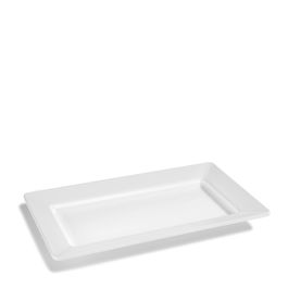 Vollrath Pujadas Melamin Fuente Rectangular para Buffet y Exposición, 56x32 cm