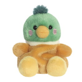 AURORA Palm Pals Peluche Pato de Peluche Suave 13 cm - Juguete de Colección