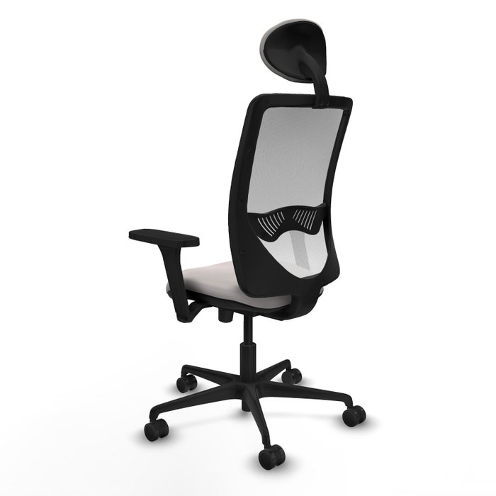 PIQUERAS Y CRESPO Silla de oficina Zulema con mecanismo Sincro/Traslack Blanco
