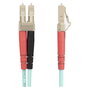 StarTech.com Cable de Fibra Óptica Multimodo Dúplex LC/UPC a LC/UPC OM4 20m Aguamarina