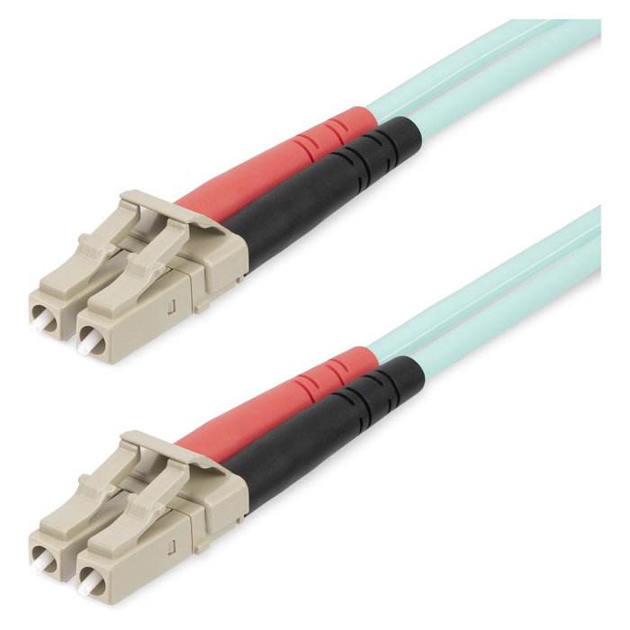 StarTech.com Cable de Fibra Óptica Multimodo Dúplex LC/UPC a LC/UPC OM4 20m Aguamarina StarTech.com Cable de Fibra Óptica Multimodo Dúplex LC/UPC a LC/UPC OM4 20m Aguamarina