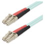 StarTech.com Cable de Fibra Óptica Multimodo Dúplex LC/UPC a LC/UPC OM4 20m Aguamarina