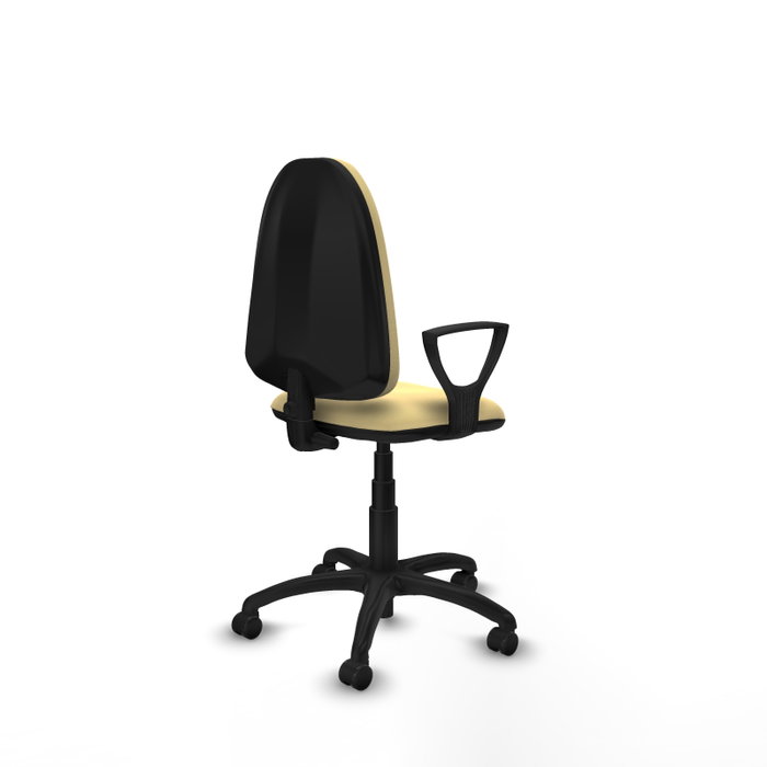 PIQUERAS Y CRESPO Silla de oficina Aýna Crema con Brazos Fijos PIQUERAS Y CRESPO Silla de oficina Aýna Crema con Brazos Fijos