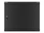 Lanberg Armario Rack Mural 19 pulgadas 9U 600x600 Negro