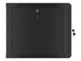 Lanberg Armario Rack Mural 19 pulgadas 9U 600x600 Negro