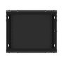 Lanberg WF01-6609-00B - Armario Rack Mural 19 Pulgadas / 9U, Capacidad 60 kg, Color Negro, Incluye Ventiladores y Cerradura