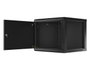 Lanberg Armario Rack Mural 19 pulgadas 9U 600x600 Negro