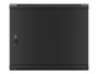 Lanberg Armario Rack Mural 19 pulgadas 9U 600x600 Negro