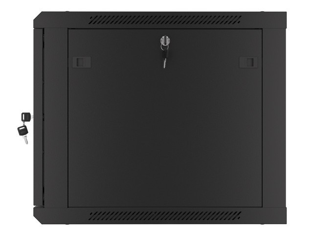 Lanberg Armario Rack Mural 19 pulgadas 9U 600x600 Negro