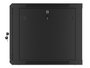 Lanberg Armario Rack Mural 19 pulgadas 9U 600x600 Negro