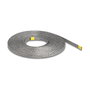 DeLOCK Funda trenzada para protección EMI estirable 10 m x 10 mm, Gris