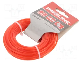 PROLINE Hilo de recortadora de poliamida forma estrella 2,4 mm 15 m
