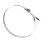 GoodConnections Bridas de acero inoxidable 150mm x 7,9mm Negro (20 piezas)