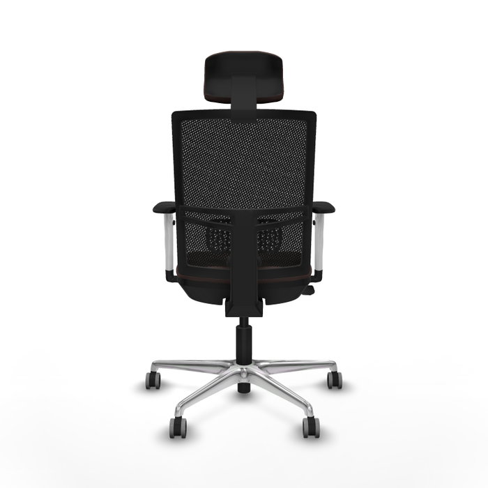 PIQUERAS Y CRESPO Silla de oficina Yunquera con mecanismo Sincro/Traslack Marrón oscuro y Negro PIQUERAS Y CRESPO Silla de oficina Yunquera con mecanismo Sincro/Traslack Marrón oscuro y Negro