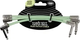 Ernieball Cable Interlink Flex Jack-Jack Aa 15 Cm Fosforescente (Pack De 3)