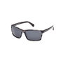 Timberland TB00032 Gafas de Sol Polarizadas para Hombre - Montura Rectangular de Acetato, Lente 64 mm, Varilla 150 mm