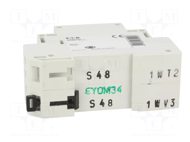EATON ELECTRIC Z-S48/WW Relé de instalación biestable por impulsos DPDT EATON ELECTRIC Z-S48/WW Relé de instalación biestable por impulsos DPDT