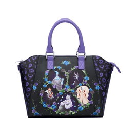 Loungefly Bolso Floral Icons Satchel Disney Villains 26cm