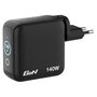 Verbatim Mini GaN Charger 140W con Pantalla y 4 Puertos