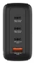 Verbatim 30240 Cargador de Pared GaN 140W Universal con Pantalla, 3 Puertos USB-C y 1 USB-A, Tecnología Quick Charge 3.0 y Power Delivery, Negro