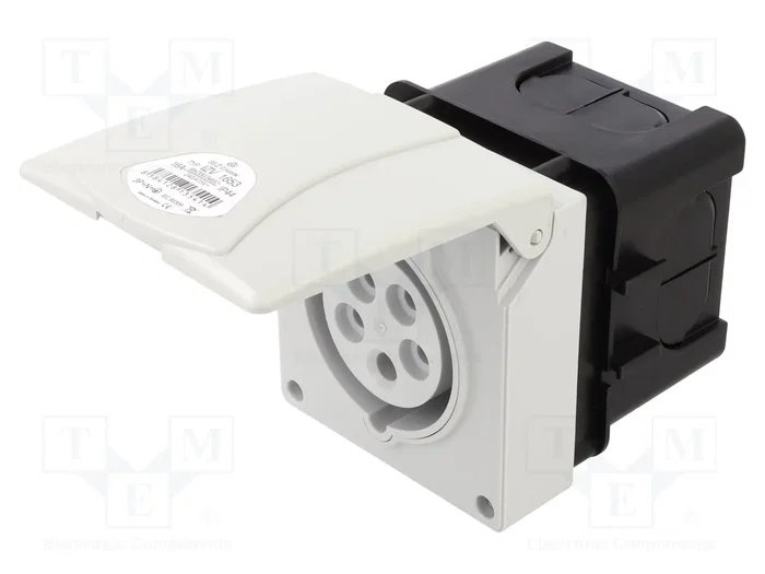SEZ DK Conector de alimentación AC trifásico Hembra 16A 400V 5 Pines SEZ DK Conector de alimentación AC trifásico Hembra 16A 400V 5 Pines
