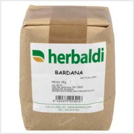 HERBALDI Hierba Bardana raíz triturada 1kg