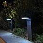 Lumisky Juego de 2 balizas solares para plantar Ostry LED blanco frío
