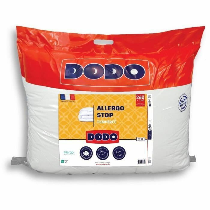 Dodo Edredón templado ALLERGO STOP 240 x 260 cm Blanco Dodo Edredón templado ALLERGO STOP 240 x 260 cm Blanco