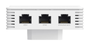 TP-Link Omada EAP725-Wall Wi-Fi 7 BE3600 Blanco
