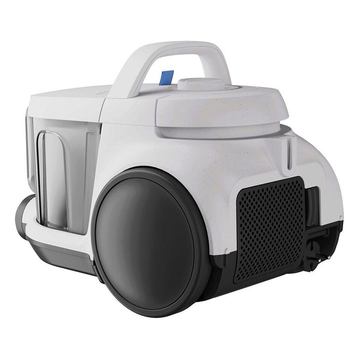 AEG AL 51C2SW Aspiradora sin Bolsa 1000W 2L Cilíndrica, Filtro HEPA, Tecnología Ciclónica, para Todo Tipo de Suelos, Blanca