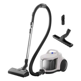 AEG AL 51C2SW Aspiradora sin Bolsa 1000W 2L Cilíndrica, Filtro HEPA, Tecnología Ciclónica, para Todo Tipo de Suelos, Blanca