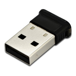 Digitus Adaptador USB Bluetooth 4.0 EDR Tiny Inalámbrico CSR-Chips Negro