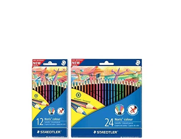 Staedtler Noris Colour 185 Lápices de Colores Expositor con 25 Cajas Surtidas Staedtler Noris Colour 185 Lápices de Colores Expositor con 25 Cajas Surtidas
