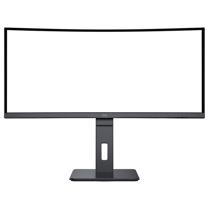 AOC CU34P3CV Monitor 34" Ultrawide Curvo (3440x1440, VA, 100Hz, 1ms, USB-C 65W, USB Hub, KVM, DisplayPort, HDMI, Altavoces)
