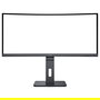 AOC CU34P3CV Monitor 34" Ultrawide Curvo (3440x1440, VA, 100Hz, 1ms, USB-C 65W, USB Hub, KVM, DisplayPort, HDMI, Altavoces)