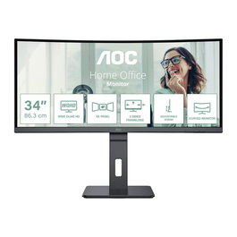 AOC Monitor Curvo Ultrawide CU34P3CV 34" 3440x1440 VA 1500R 100Hz FreeSync