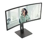 AOC CU34P3CV Monitor Curvo 34 Pulgadas WQHD VA 100Hz USB-C Negro