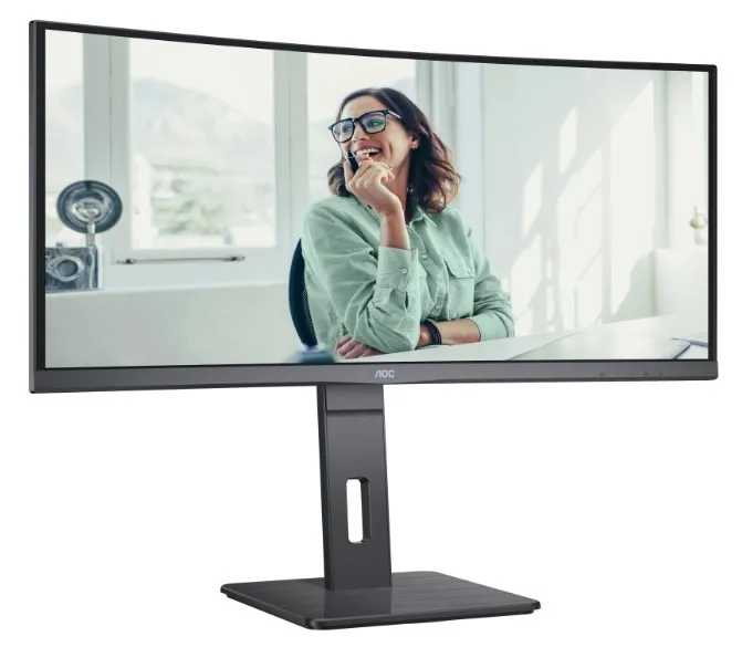 AOC CU34P3CV Monitor Curvo 34 Pulgadas WQHD VA 100Hz USB-C Negro AOC CU34P3CV Monitor Curvo 34 Pulgadas WQHD VA 100Hz USB-C Negro
