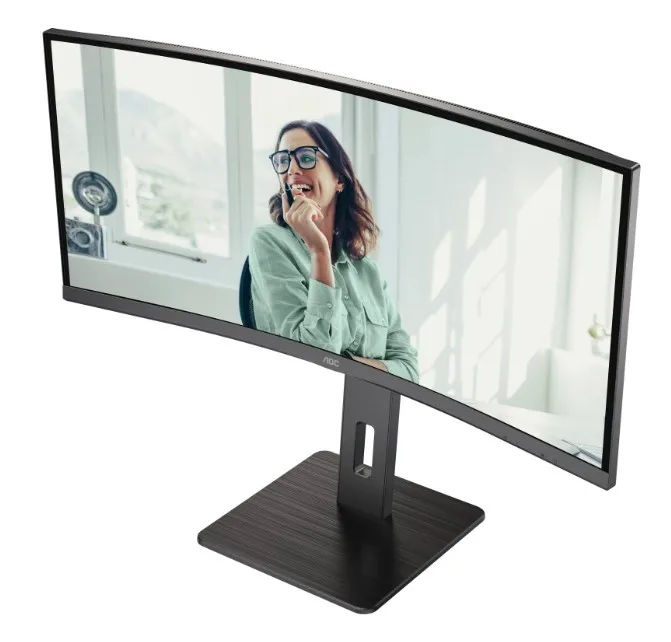AOC CU34P3CV Monitor Curvo 34 Pulgadas WQHD VA 100Hz USB-C Negro AOC CU34P3CV Monitor Curvo 34 Pulgadas WQHD VA 100Hz USB-C Negro